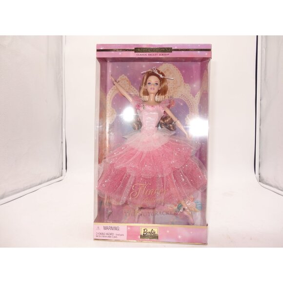 Barbie Collector Classic Ballet Series Flower Ballerina Doll Nutcracker Edition - Picture 2 of 13